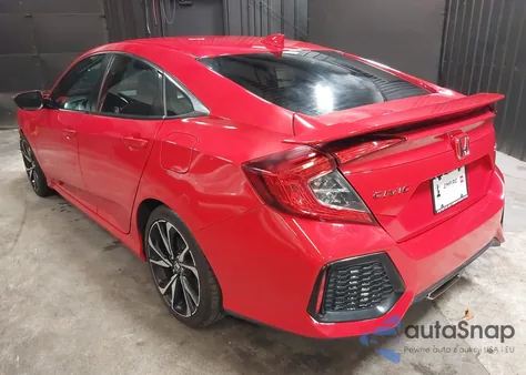 2017 Honda Civic Si из США, поврежденный, VIN 2HGFC1E53HH706271